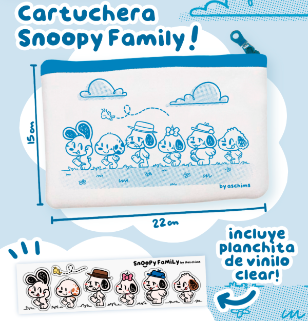 Producto - Cartuchera Snoopy Family