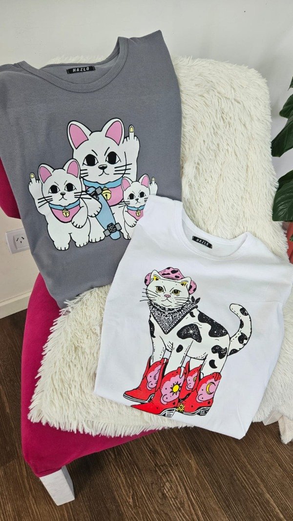 Producto - Remera Gatitos