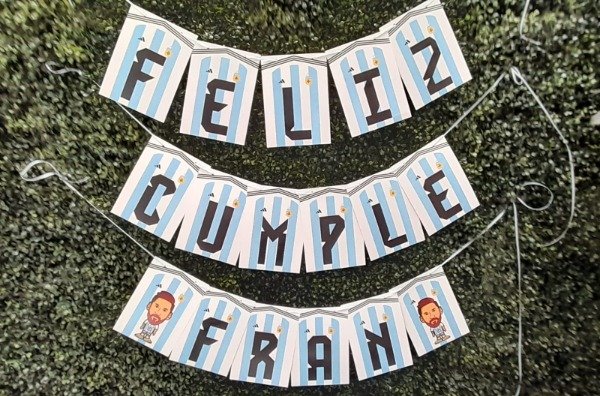Producto - Guirnalda personalizada