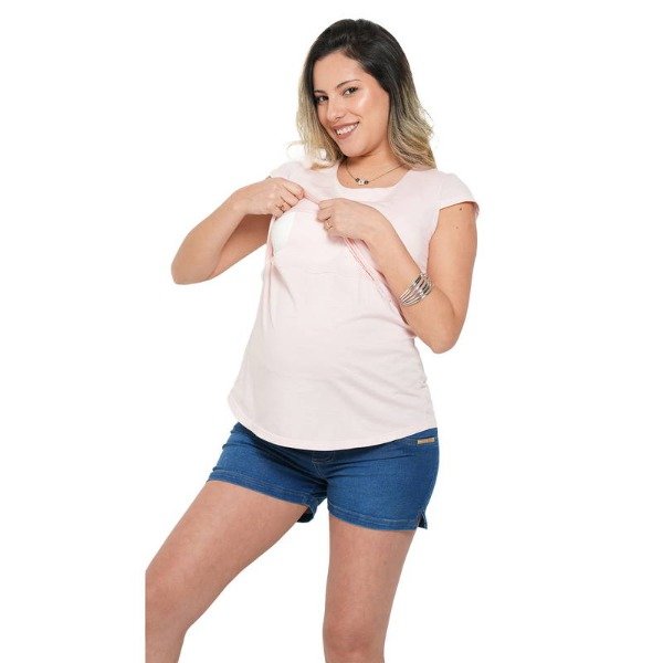 Producto - Remera lactancia básica. 2 COLORES