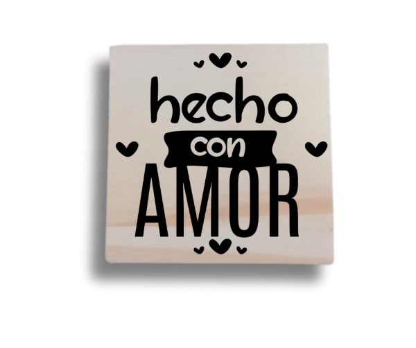Producto - Sello Manual #20 - Hecho con amor 2