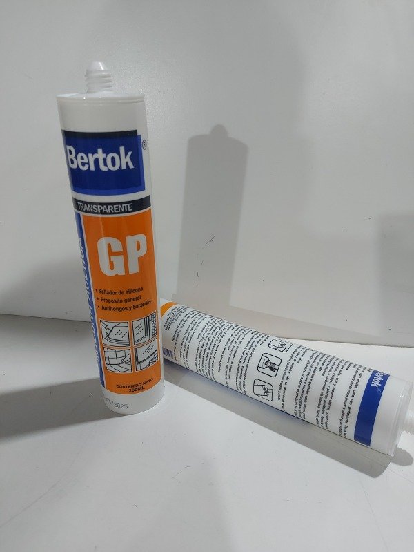 Producto - Silicona Acetica Transparente Bertok