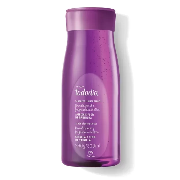 Producto - Jabón líquido corporal Ciruela y flor de vainilla- 300 ml -