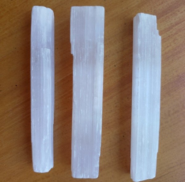Producto - Barras de selenita blanca