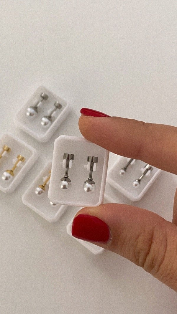 Producto - Abridores perla. Acero. Mediano