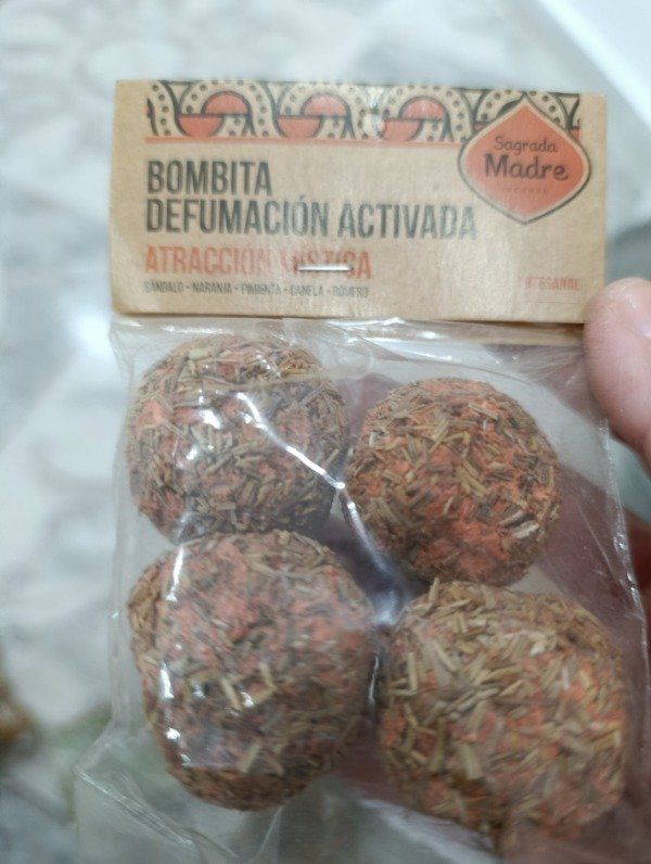 Producto - Bombita para defumar  atracción mística