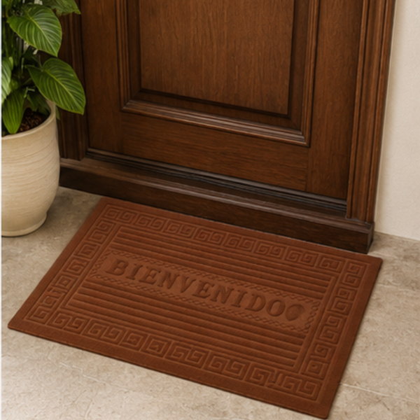 Producto - Alfombra Bienvenidos Marrón