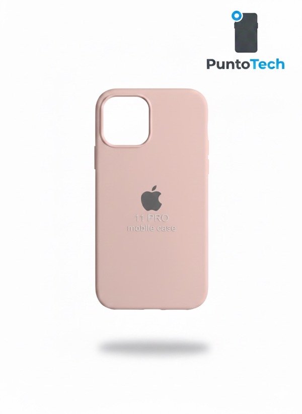 Producto - Silicon case iPhone 11 Pro rosa claro