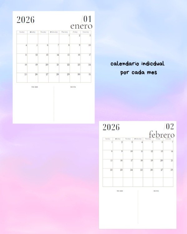 Producto - Agenda perpetua tapa personalizadas - 2