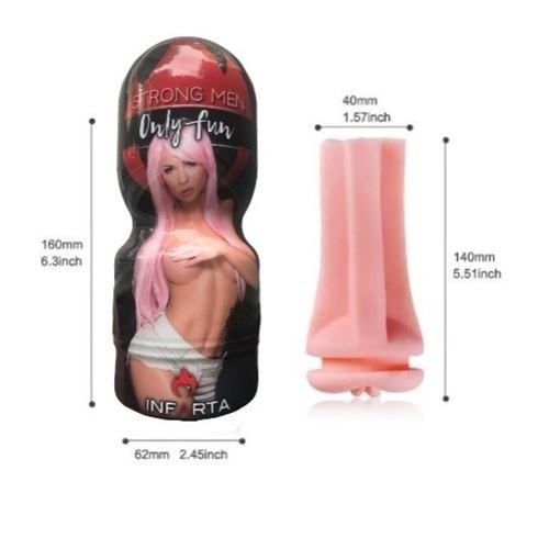 Producto - MASTURBADOR ONLY FUN - STRONG MEN - INFARTA