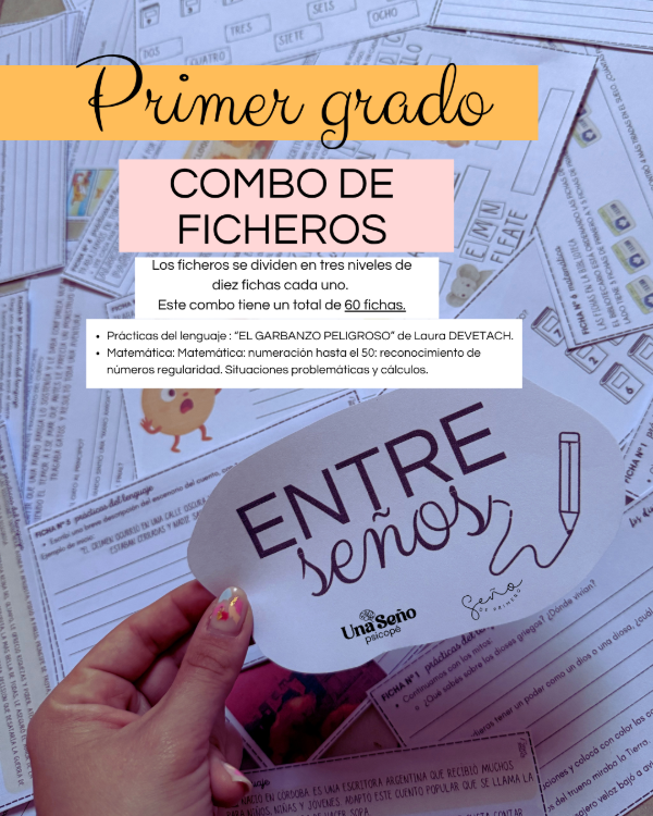 Producto - FICHERO INTENSIFICACION - PRIMER GRADO