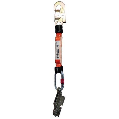 Producto - Salvacaida Cable de Acero 8mm con Amortiguador y Mosqueton (WXEC48A)