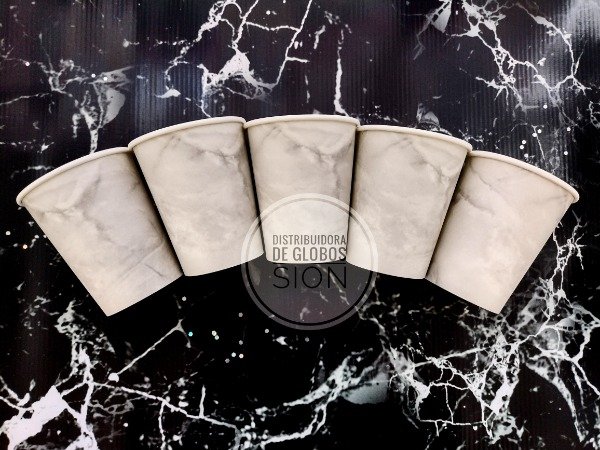 Producto - Vasos mármol x10