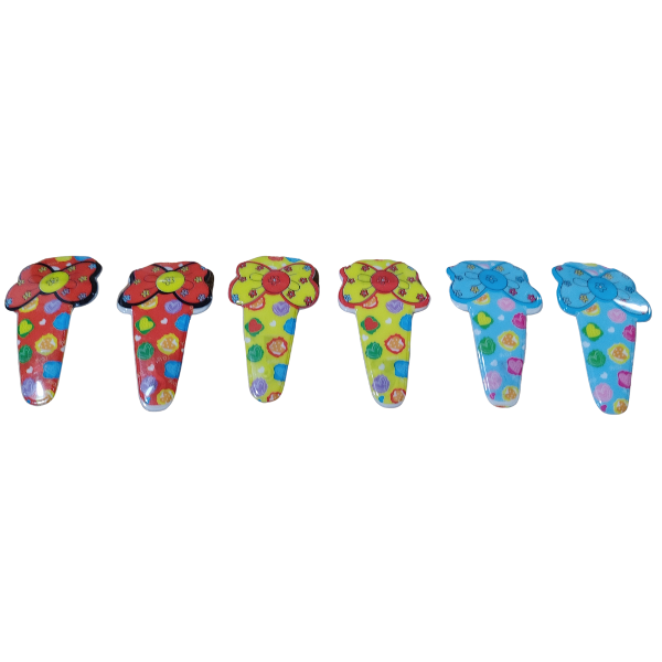 Producto - Hebillas Tic Tac Mariposa grandes Para Niñas X 10 Unidades - 1