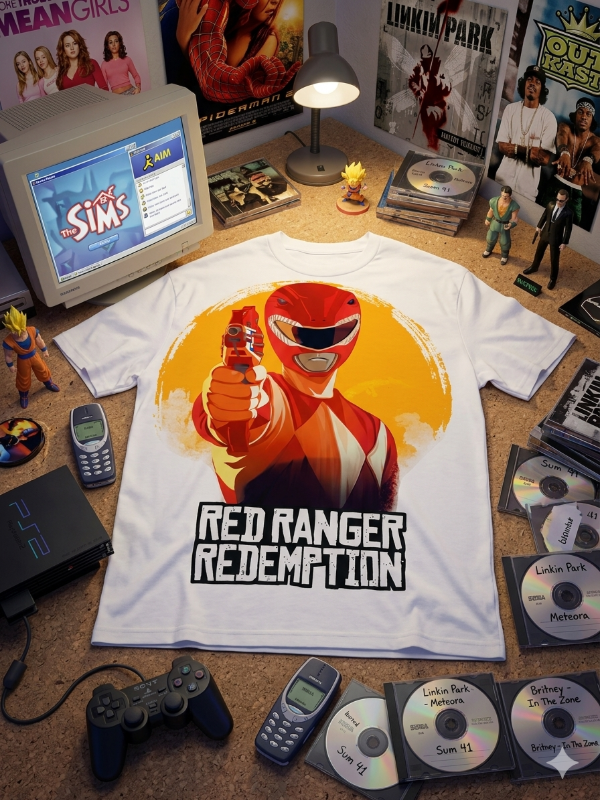 Producto - Remera Mujer Power Rangers