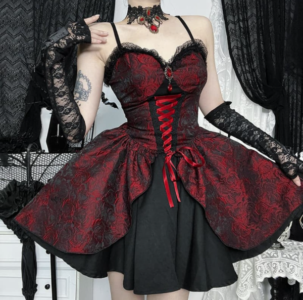 Producto - Vestido Blood Rose