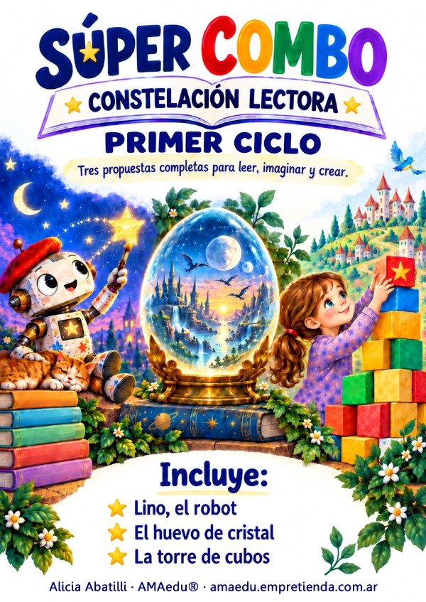 Producto - SÚPER COMBO PRIMER CICLO CIENCIA FICCIÓN