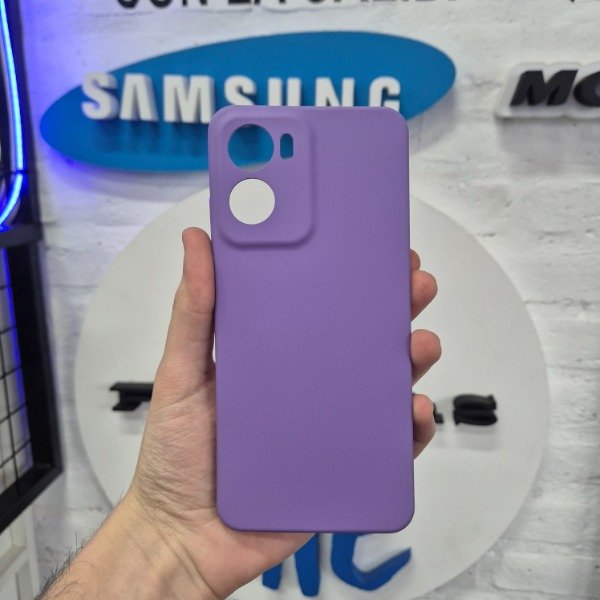 Producto - Silicone Case Violeta - Motorola G05/E15