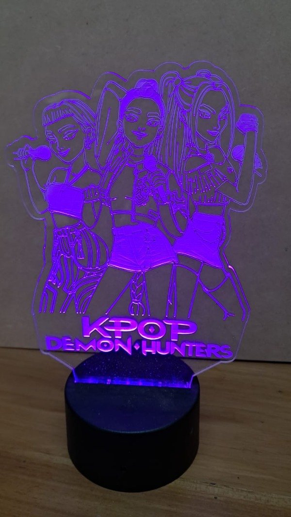 Producto - Velador K-pop Demon Hunters