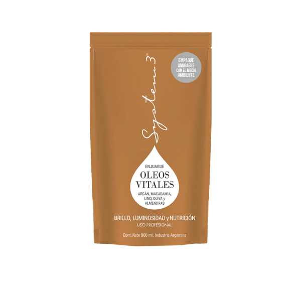 Producto - Acondicionador Óleos Vitales System3 x 300ml