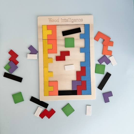 Producto - TETRIS JUEGO DE MESA MADERA - 1