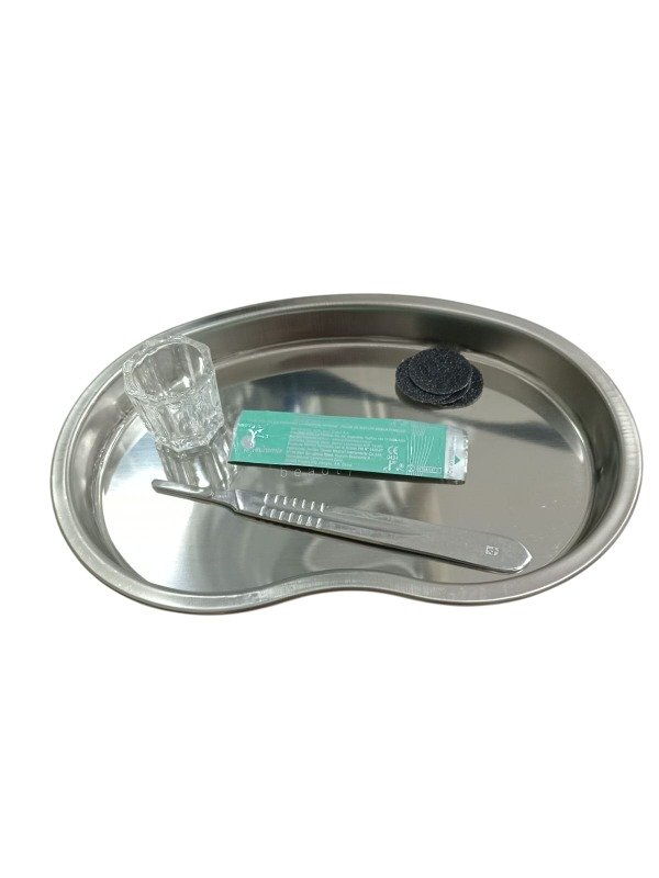 Producto - Bandeja para instrumental acero inox.