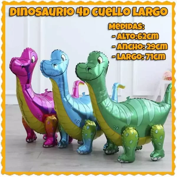 Producto - Globo dinosaurio 4d