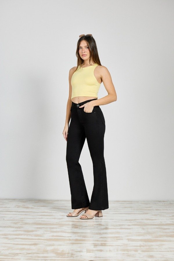 Producto - 044 SEMI OXFORD NEGRO CLASICO ELASTIZADO