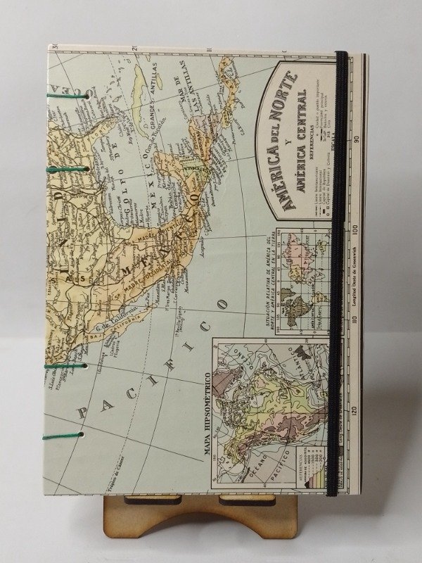 Producto - Bitácoras Especiales AMERICA Mapas de Sapiens 1953