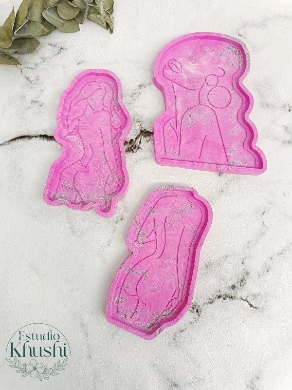 Producto - Kit Mujer 3 piezas con GLITTER - Despojadores