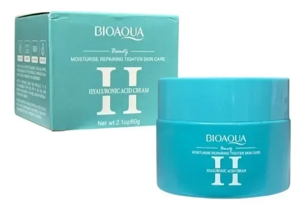 Producto - Crema Facial Con Acido Hialuronico Hidratante Reparadora