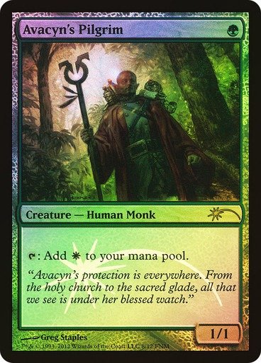 Producto - Avacyn's Pilgrim (FNM Foil) (Spanish)