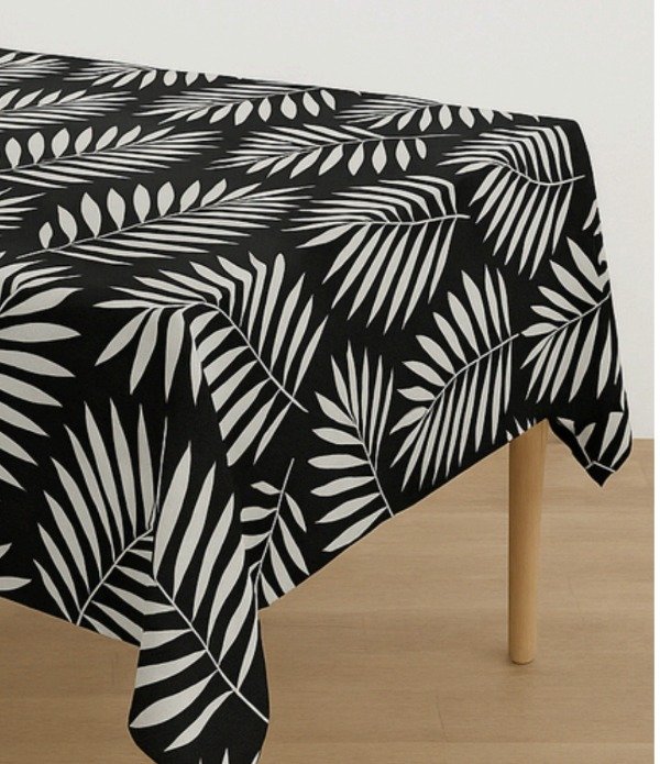 Producto - Mantel Ecocuero Impermeable Palm Cuadrado 1.80