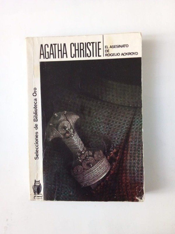 Producto - El asesinato de Rogelio Ackroyd - Agatha Christie - Molino 1991