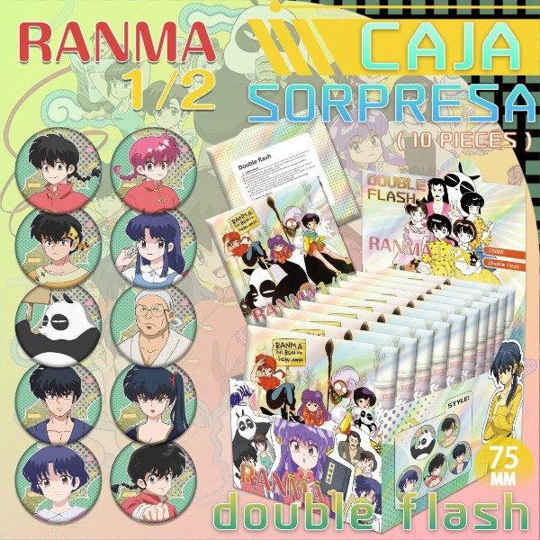 Producto - Pin Sorpresa Ranma 1/2