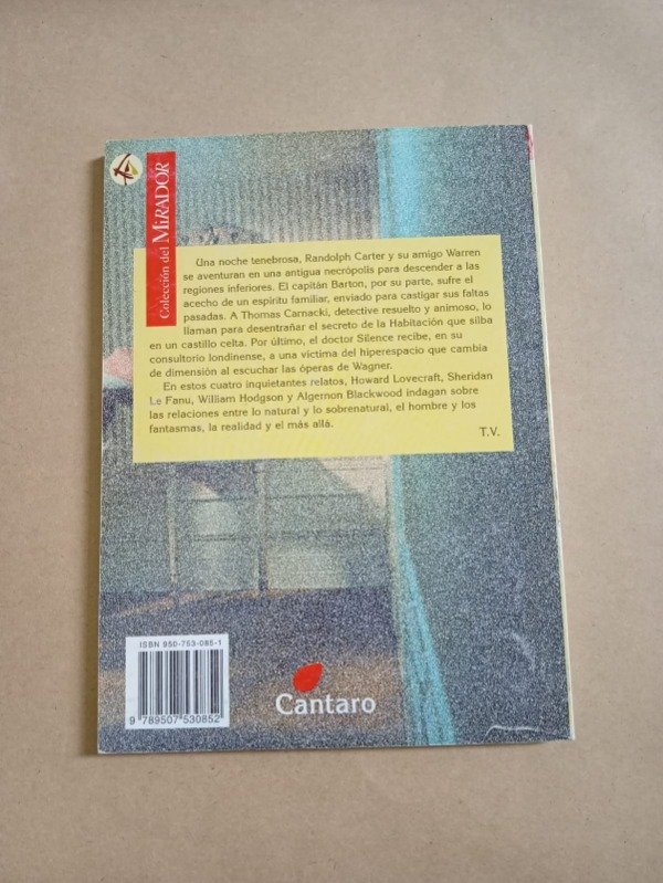 Producto - Cuentos clasificados X - Lovecraft / Le Fanu / Hodgson - Cántaro 2001 - 1