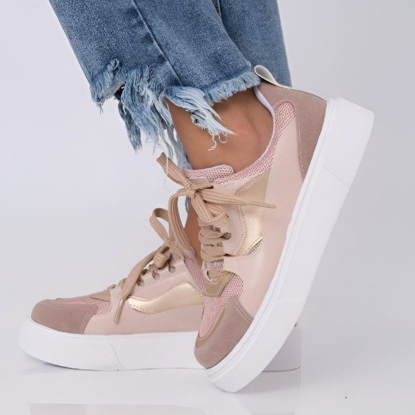 Producto - Zapatillas Plataforma Pink Rose (Talle 38)