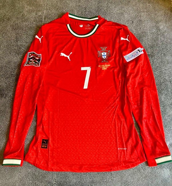 Producto - Portugal local 25/26 versión jugador 7 Ronaldo Final UEFA Nations League