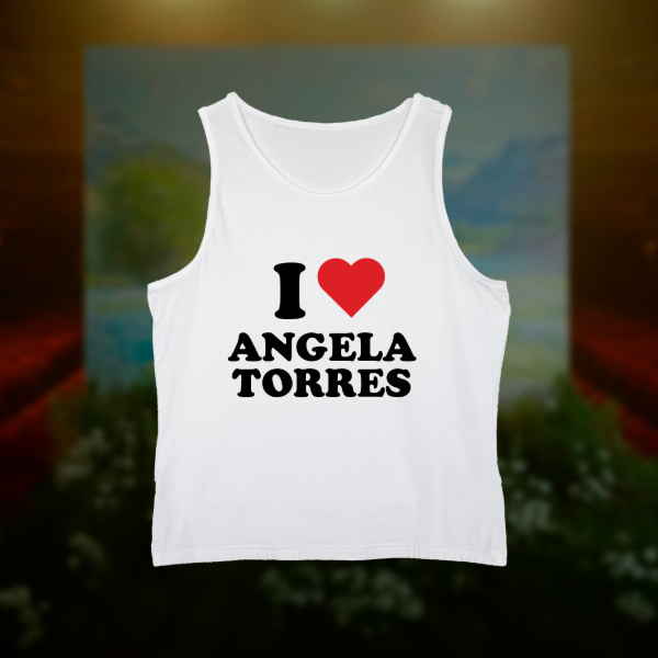 Tank top i love angela torres