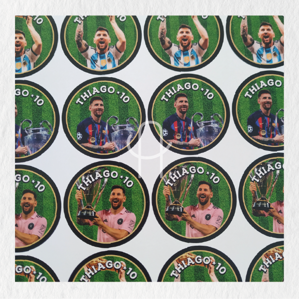 Producto - Plancha de sticker circulares o cuadrados