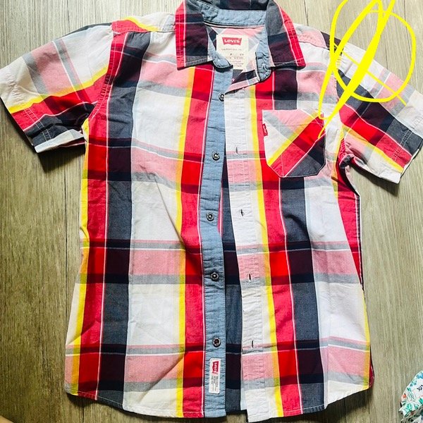 Producto - Camisa Levis Cuadros 8/10A
