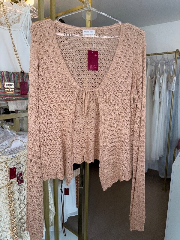 Producto - Sweater abierto corto