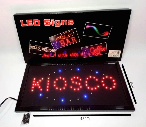 Producto - CARTEL LUMINOSO KIOSKO