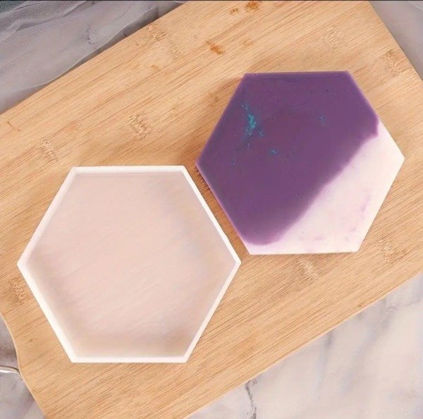 Producto - SET  portavasos hexagonal x 2