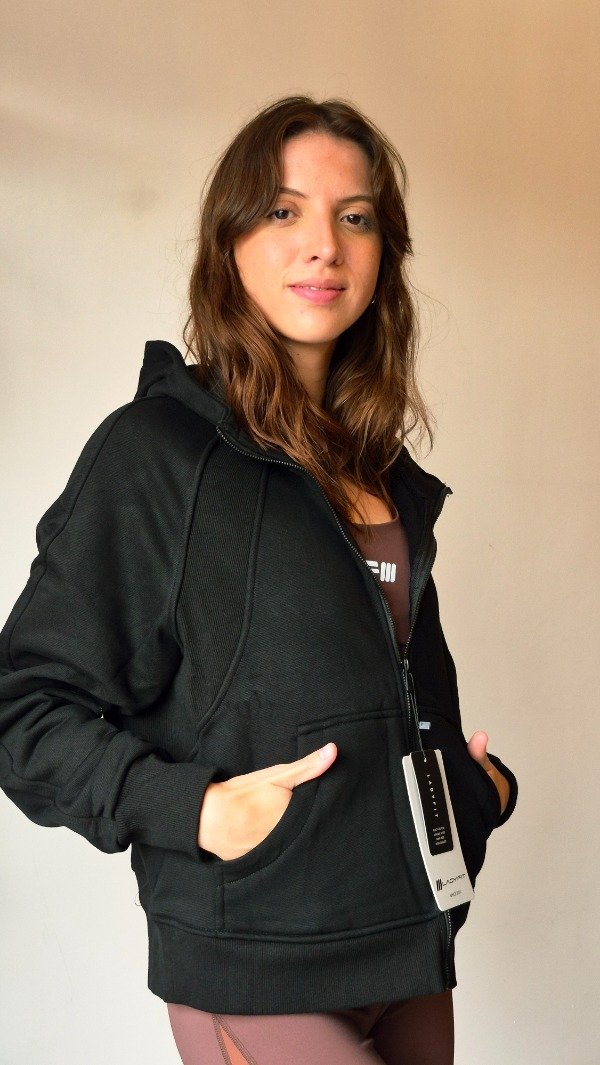 Producto - CAMPERA CORE NEGRA