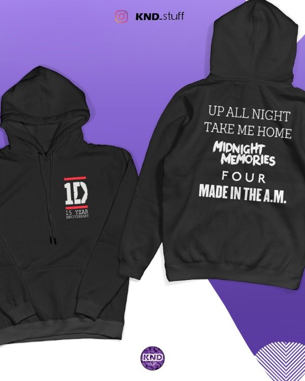 Producto - Buzo 1D 15 años - DTF