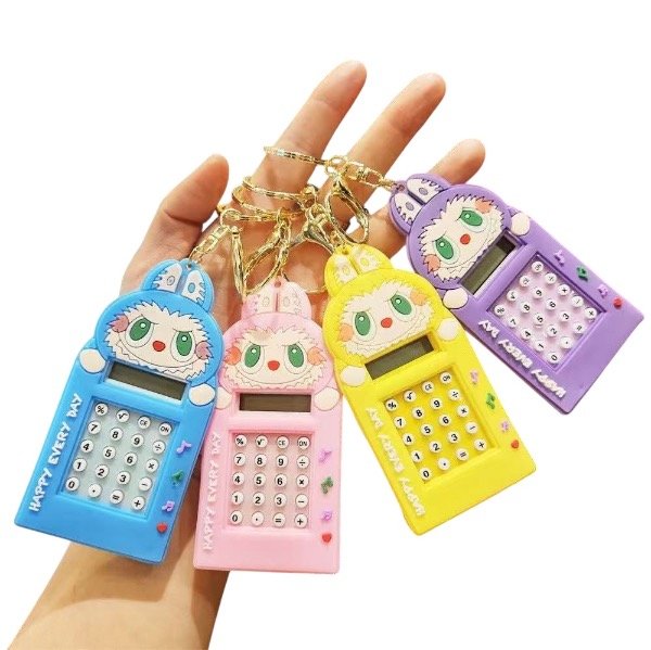 Producto - Llavero calculadora labubu