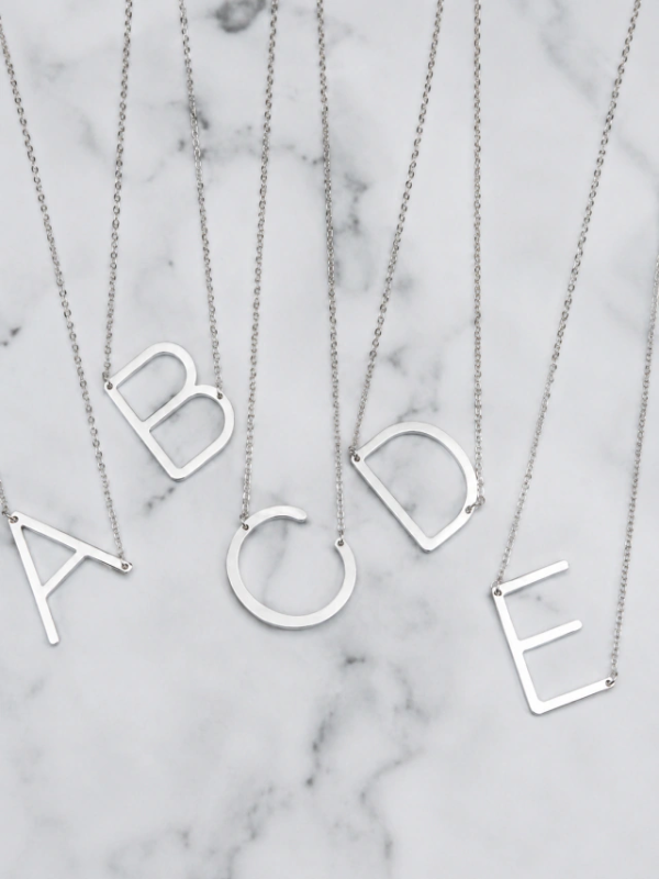 Producto - Collar con inicial Plata 925