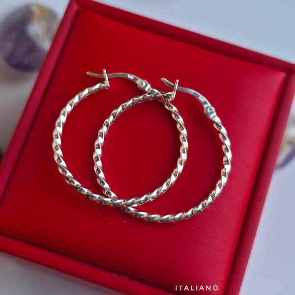 Producto - Aros italianos torneadoa traba segura