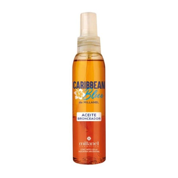 Producto - Aceite Bronceador Millanel Solar Caribbean Blue x 125ml